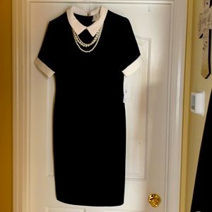 Shelby Parker Blake and ivory size 14 dress .